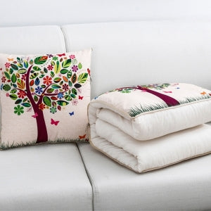 Nordic Portable Simple Foldable Cushion-Cum-Blanket No.6