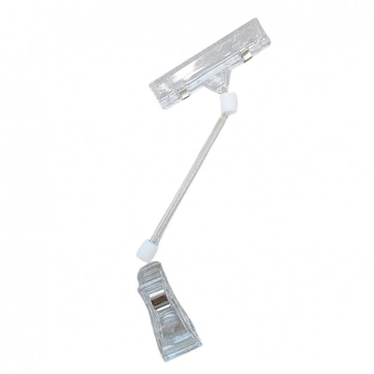 POP Acrylic Clip Price Tag Joint Hanger Clip Large