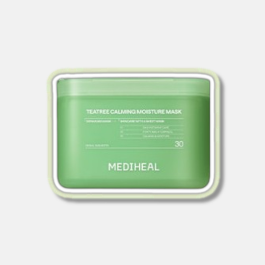 MEDIHEAL Derma 365 Tea Tree Pull-Out Face Mask 30 Sheets