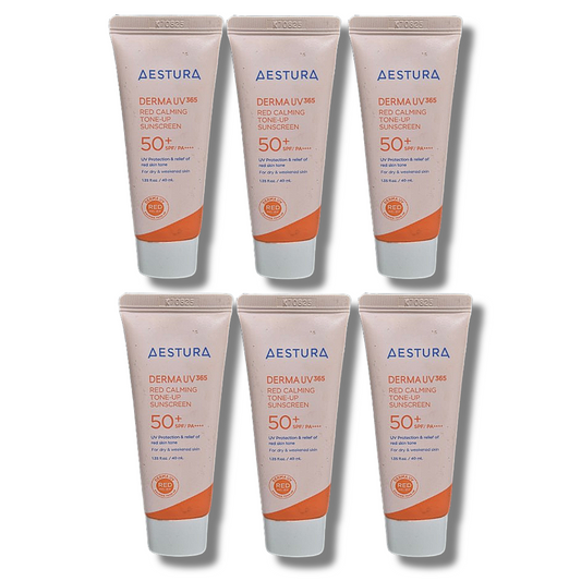 Aestura Derma UV 365 Tone-up Sun Cream 40ml 6pcs