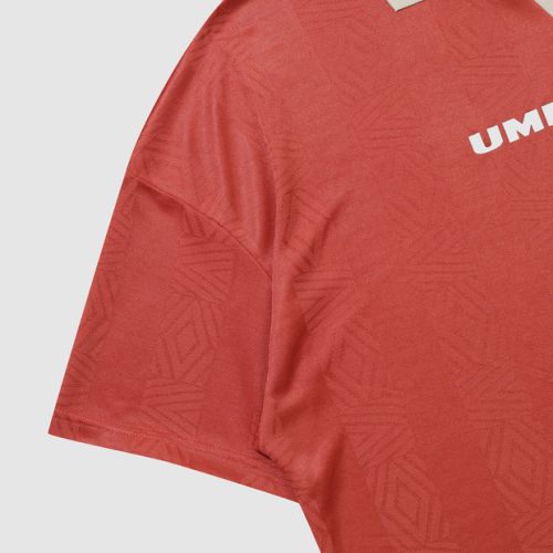 umbro NQ Football Short Sleeve Shirt Red (UQ111CRJ21)