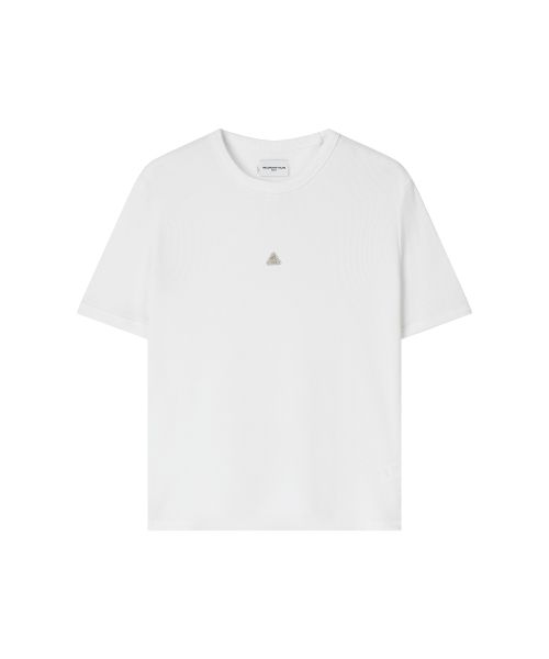 recordinghouse REC TRIANGLE HALF SLEEVE [WHITE]