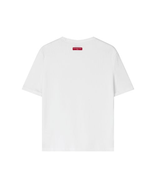 recordinghouse REC TRIANGLE HALF SLEEVE [WHITE]